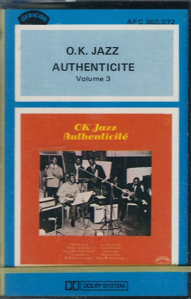 OK Jazz Authenticité Volume 3
