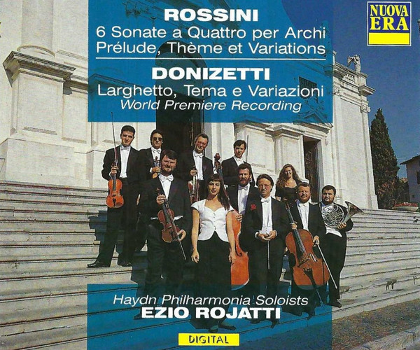 6 Sonate A Quattro Per Archi | Prélude, Thème Et Variations • Larghetto, Tema E Variazioni