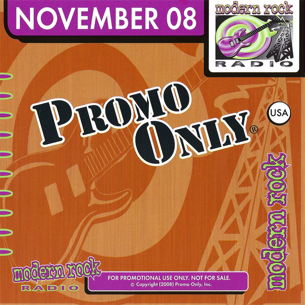 Promo Only Modern Rock Radio: November 2008