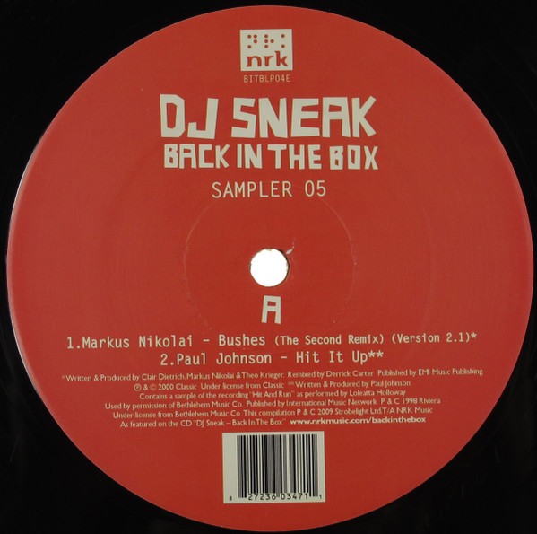 Back In The Box (Sampler 05)