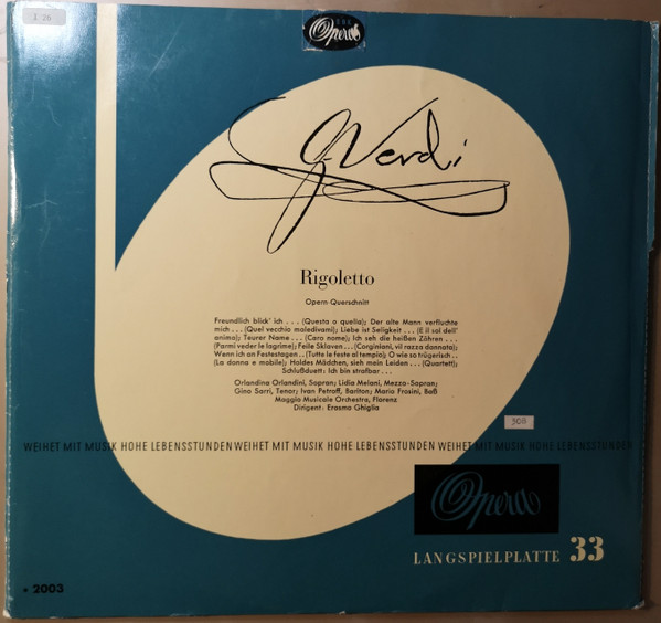 Rigoletto - Opern-Querschnitt 