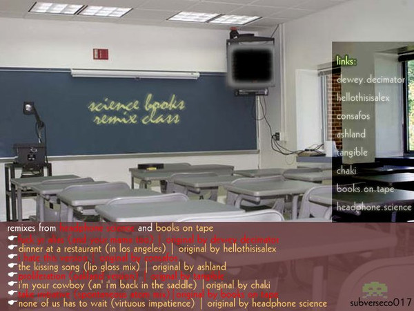 Science Books Remix Class