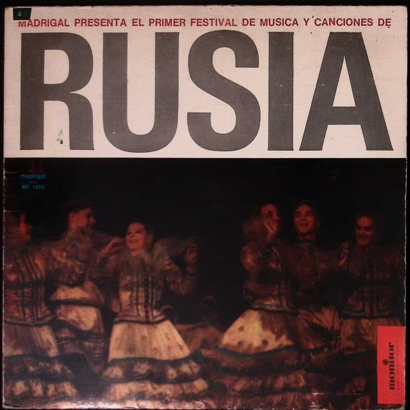 Al Primer Festival De Música Y Canciones Folklóricas De Rusia
