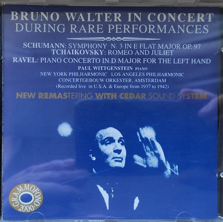 Bruno Walter In Concert