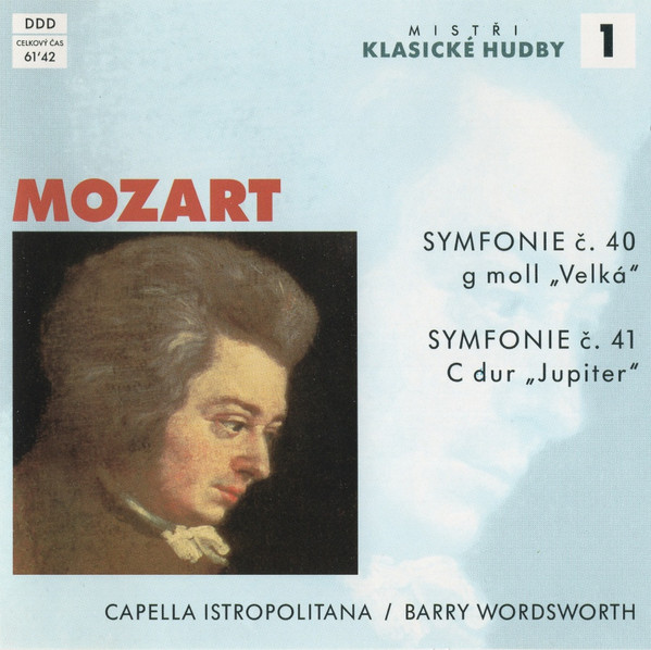 Symfonie Č. 40 G Moll „Velká“ / Symfonie Č. 41 C Dur „Jupiter“