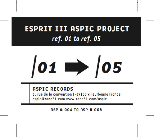 Esprit III Aspic Project ref. 01