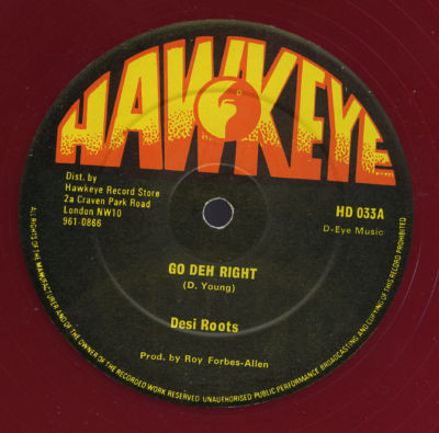 Go Deh Right / Go Right Deh
