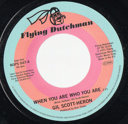 When You Are Who You Are / Free Will (Alt Take 1)