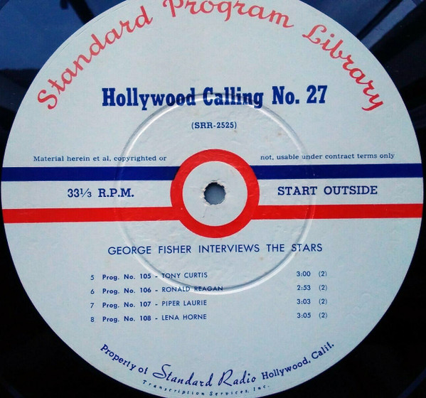 Hollywood Calling No. 27