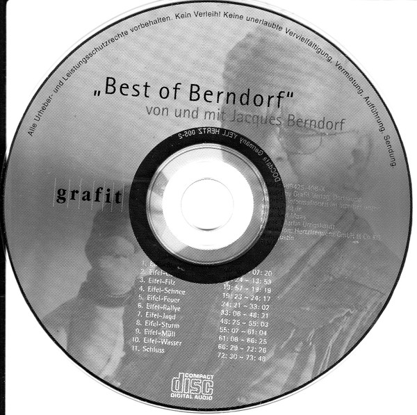 "Best Of Berndorf" Von Und Mit Jacques Berndorf