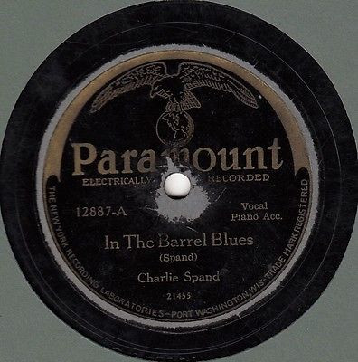 In The Barrel Blues / Levee Camp Man