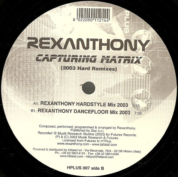 Capturing Matrix (2003 Hard Remixes)