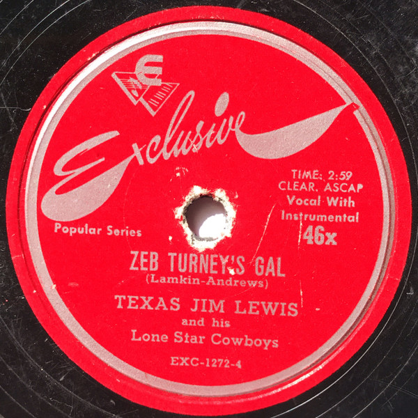 Zeb Turney's Gal / I Hate To Lose You