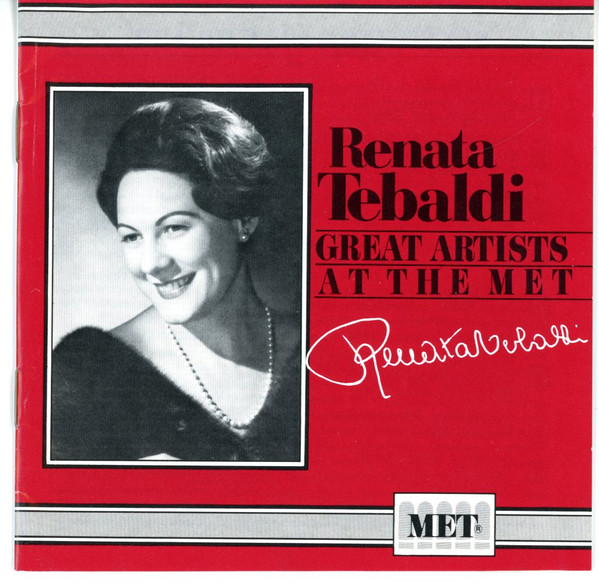 Renata Tebaldi At The Met