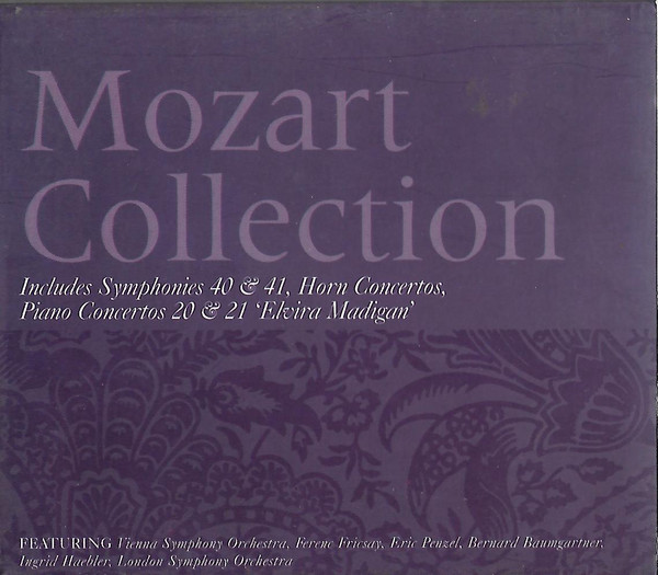 Mozart Collection - Piano Concertos Nos. 20 & 21 'Elvira Madigan' / Symphonies Nos. 40 & 41 'Jupiter' / Horn Concertos