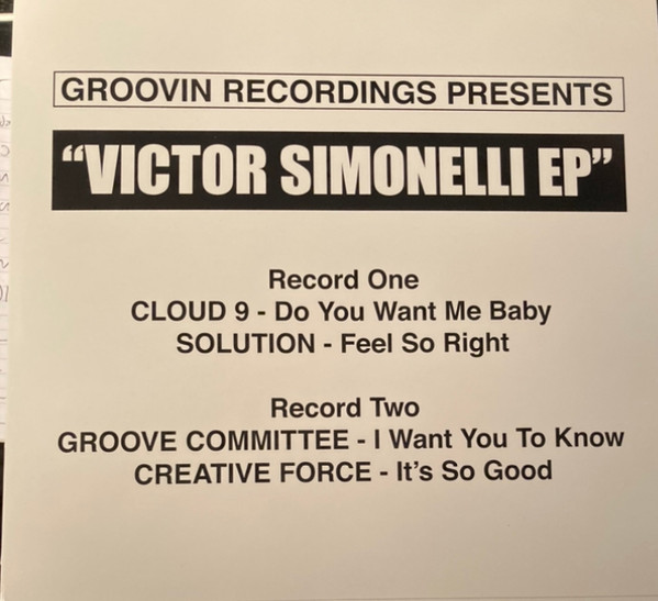 Victor Simonelli EP