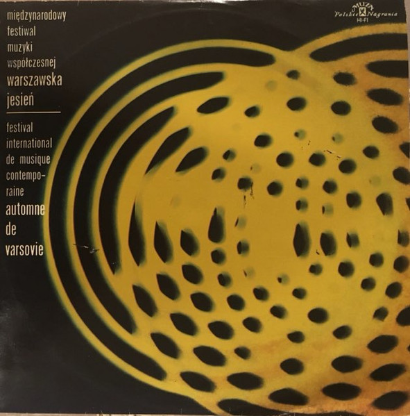 Warszawska Jesień - 1966 - Automne De Varsovie - Kronika Dźwiękowa Nr 1