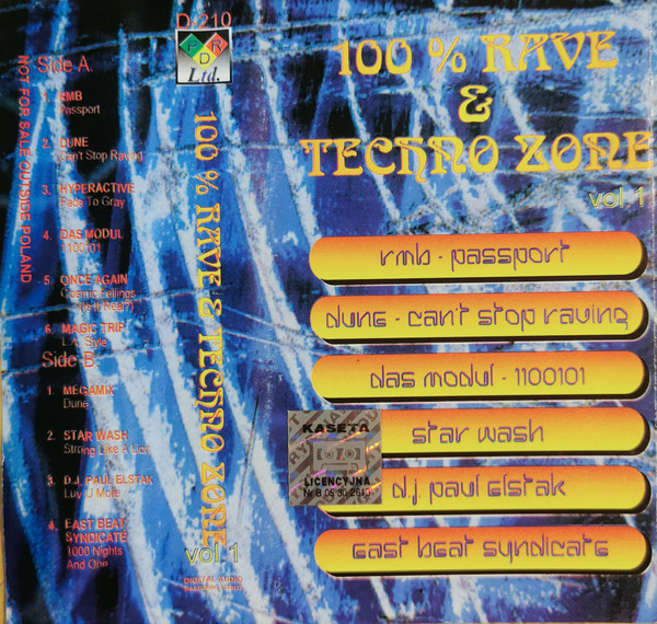 100% Rave & Techno Zone Vol. 1