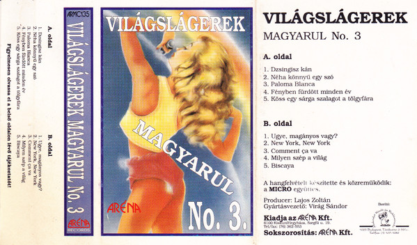 Világslágerek Magyarul No. 3