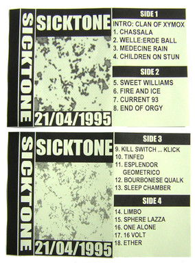 Sicktone 21/04/1995