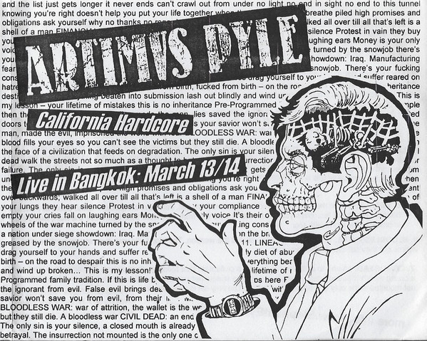 California Hardcore Live In Bangkok: March 13/14