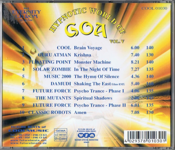 Hypnotic World Of Goa Vol. V (The Throne Of Eternity)