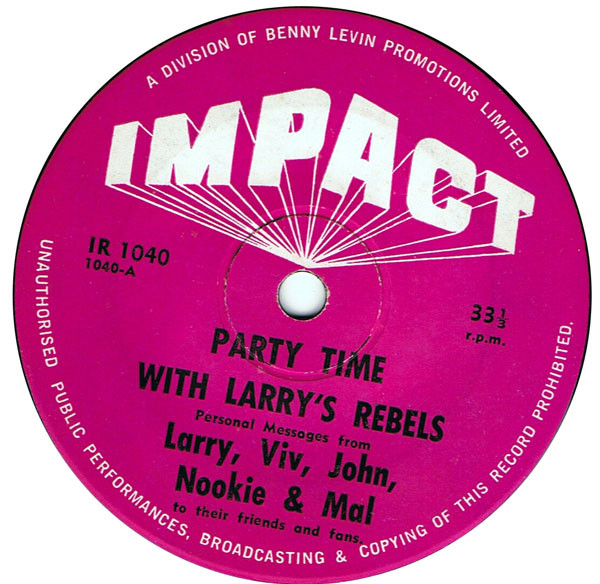Party Time With Larry's Rebels