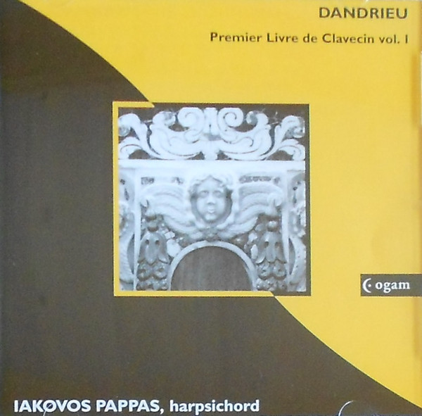 Premier Livre De Clavecin Vol. I