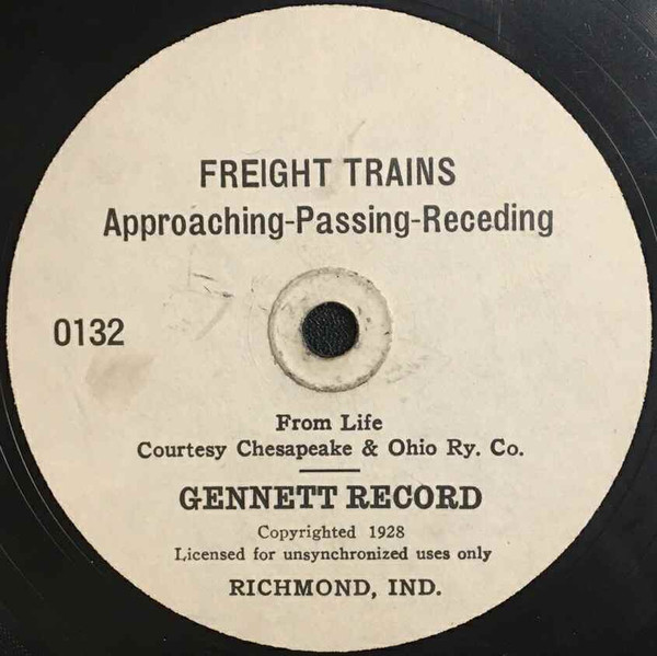 Freight Trains: Approaching-Passing-Receding