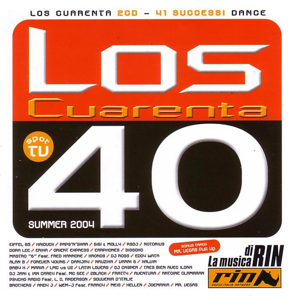 Los Cuarenta Summer 2004