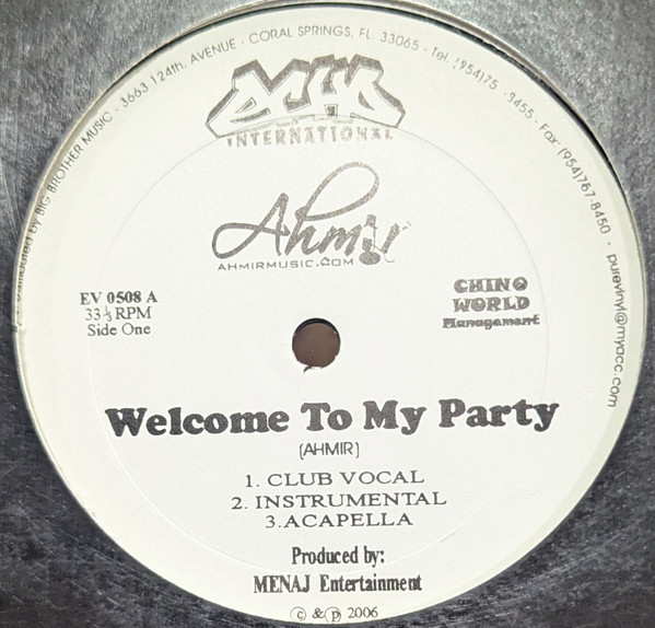 Welcome To My Party