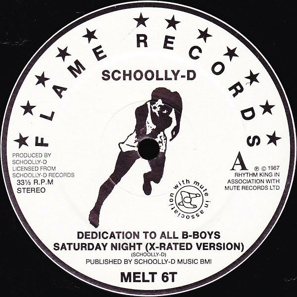 Dedication To All B-Boys (5 Track EP)