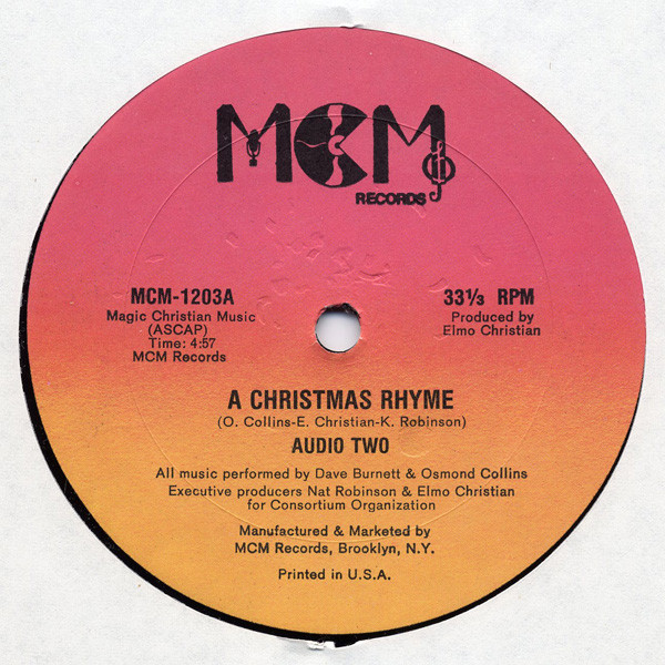 A Christmas Rhyme / Audio Two's Jam