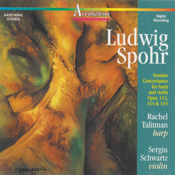 Sonatas Concertantes For Harp And Violin, Opus 113, 114 & 115