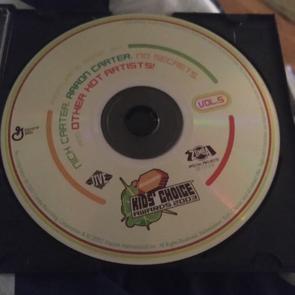 Nickelodeon Kids' Choice Awards 2003  - Vol.5