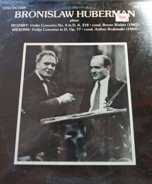 Violin Concerto No. 4 In D, K. 218 (1945) / Violin Concerto In D, Op. 77 (1944)