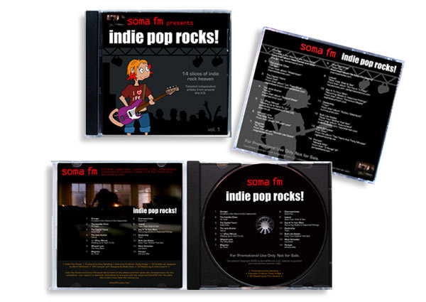 Indie Pop Rocks Compilation CD, Volume 1