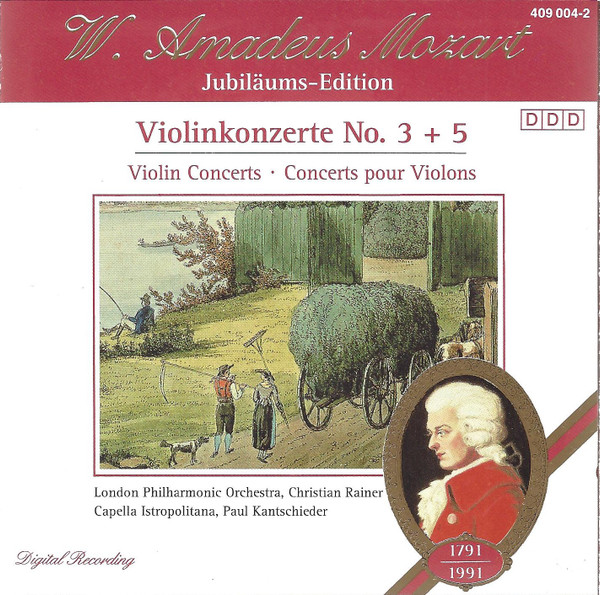Violinkonzerte No. 3 + 5