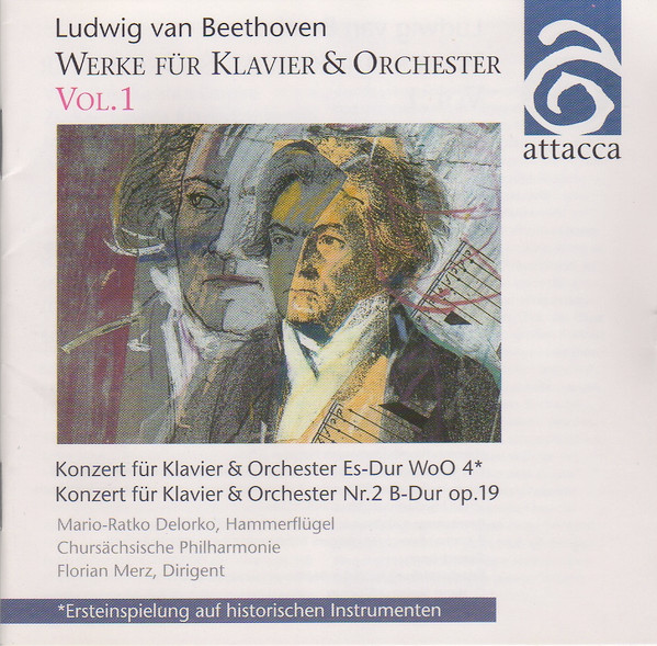 Werke Für Klavier & Orchester Vol. 1 (Konzert Für Klavier & Orchester Es-Dur WoO 4 / Konzert Für Klavier & Orchester Nr.2 B-Dur Op. 19)  