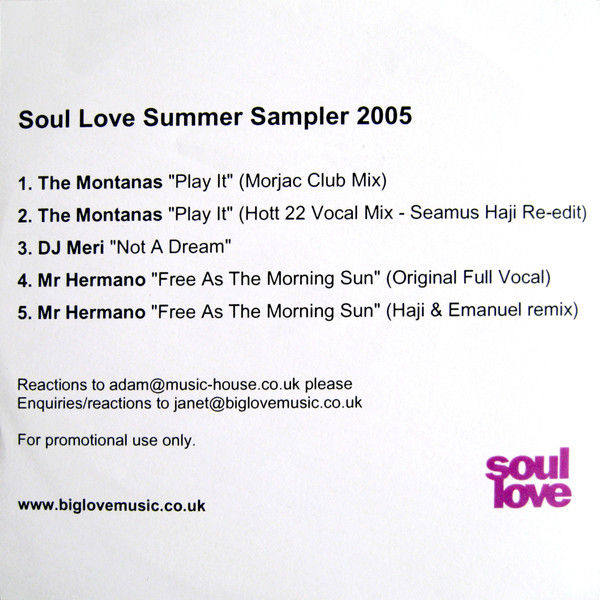 Soul Love Summer Sampler 2005