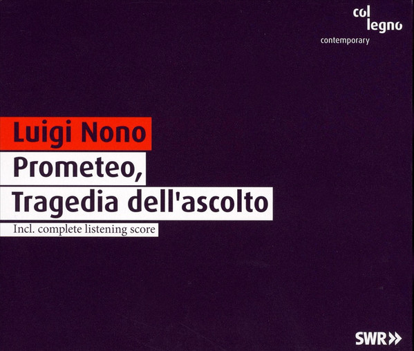 Prometeo, Tragedia Dell'Ascolto (Incl.Complete Listening Score)