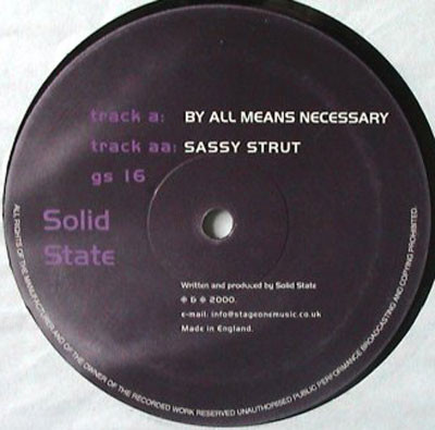 By All Means Necessary / Sassy Strut