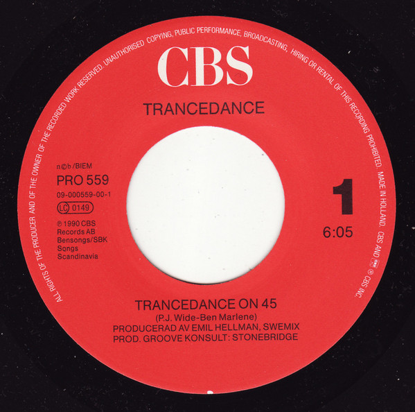 Trancedance On 45