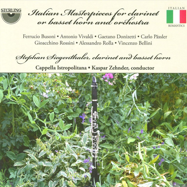 Italian Masterpieces For Clarinet Or Basset-horn And Orchestra