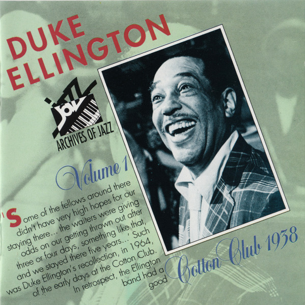 Cotton Club 1938 - Volume 1