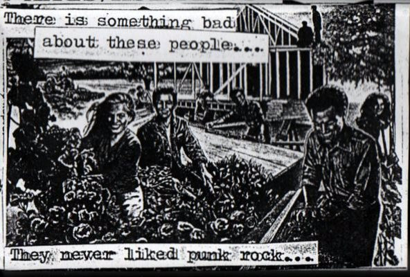 There Is Something Bad About These People... They Never Liked Punk Rock...