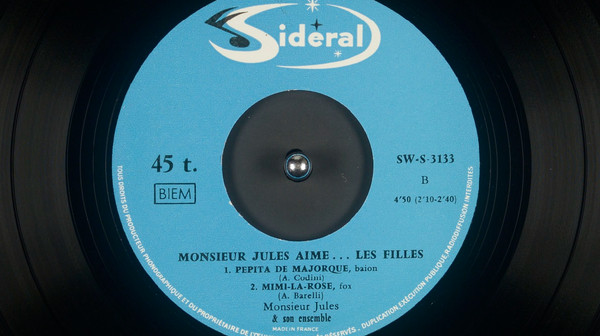 Monseiur Jules Aime... Les Filles