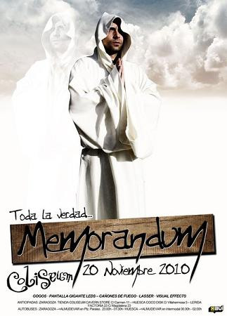 Memorandum CD Promo Noviembre 2010