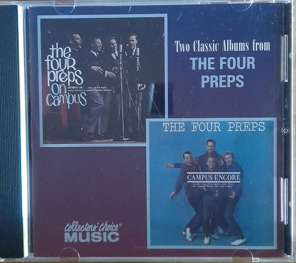 Two Classic Albums From The Four Preps - On Campus / Campus Encore