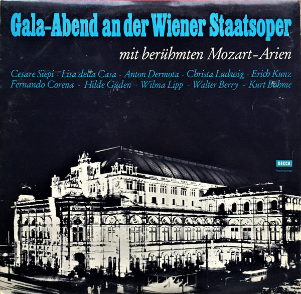 Gala-Abend An Der Wiener Staatsoper Mit Berühmten Mozart-Arien